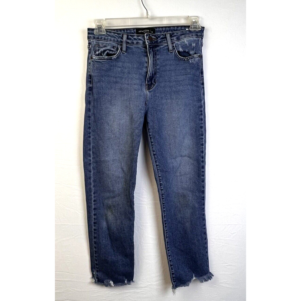 Just Black Women's Straight Leg Jeans - Blue